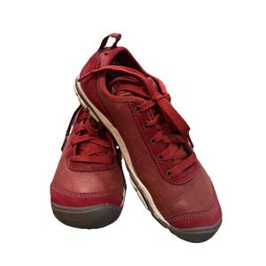 KEEN Hush Lea SMP CNX Women's Sneakers‎ Size 6, Red Contour Arch Comfort
